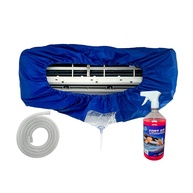 Kit Limpeza Ar Condicionado Split até 36.000 BTUs - Bolsa Coletora + Bactericida 1L - imagem 1