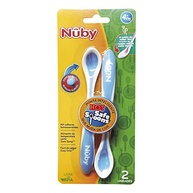 Nuby Kit Colheres Termossensíveis Azul - Papinhas Seguras e Divertidas para Bebês - imagem 4