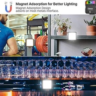 Luz de Vídeo ULANZI VL49 RGB: Iluminação LED 360° Colorida e Portátil para Criadores - imagem 5