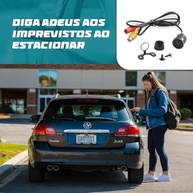 Câmera de Ré Universal Borboleta Colorida com Visão Noturna - Estacione com Segurança! - imagem 5