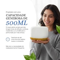 Difusor de Aromas e Umidificador de Ar Ultra-Sônico 500ml com LED Colorido e Controle Remoto - imagem 5