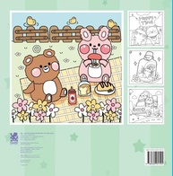 Livro de Colorir Adulto Cute & Comfy: Relaxamento e Criatividade para Você! - imagem 3