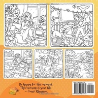 Livro de Colorir "Me Myself & I": Relaxamento e Autocuidado para Adultos e Adolescentes - imagem 3