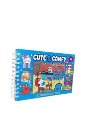Livro de Colorir Adulto Cute & Comfy Super Extra 04 - Capa Dura Holográfica para Relaxar - imagem 3