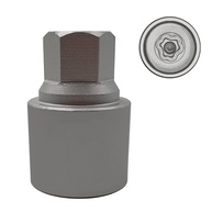 Chave de porca de bloqueio de roda 079 compatível com a série BMW Mini, (soquete OD 29 mm - ID 26 mm), adaptador de soquete de porca de trava de roda, ferramenta de remoção de porca antifurto - imagem 1