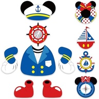 Decoração Magnética para Porta de Cruzeiro: 11 Ímãs Divertidos com Tema Mouse - imagem 2