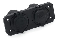 Tomada Dupla 12V/5V com USB para Carro, Jipe e Barco: Carregue Tudo com Estilo! - imagem 2