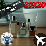 Saco Zip Lock 20x20 Oficial ANAC - 10 Unidades para Viagens Aéreas Internacionais com 1L de Capacidade - imagem 4