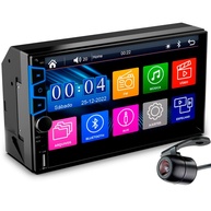 Central Multimídia Universal 2Din 7" MP5 com Espelhamento Android/iOS e Câmera de Ré - imagem 1