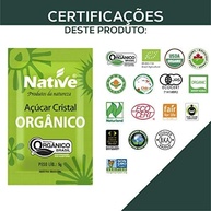Açúcar Cristal Orgânico Native com 200 Sachês de 5 g - imagem 3