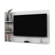Painel para TV 50 Polegadas Berlim - Design Moderno com Nicho e Prateleiras - imagem 2