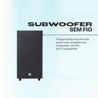 JBL Cinema SB580: Soundbar 3.1 Canais com Dolby Atmos e Subwoofer Sem Fio para uma Experiência Cinematográfica em Casa - imagem 4