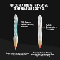 Haste de Aquecimento USB Portátil com Controle Automático - Segura, Impermeável e Versátil - imagem 4