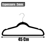 Kit 50 Cabides de Veludo 360° Antideslizante - Organize seu Guarda-Roupa com Estilo - imagem 4