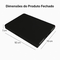 Mesa Dobrável Gallant 1,80m com Alça - Transforme Espaços com Praticidade e Estilo - imagem 3