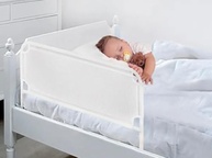 Grade de Proteção para Cama em Aço Tubular com Tela de Poliéster | Segurança Confortável para Crianças e Idosos - imagem 2