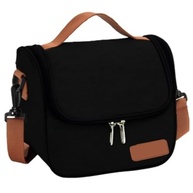 Bolsa Térmica Lancheira Marmita com Alça Removível - Ideal para Academia, Trabalho e Passeios (Preto) - imagem 2