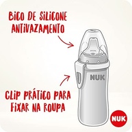 NUK Active Cup Fc Temp. Control 300ml - Copo com Indicador de Temperatura para Bebês - imagem 3