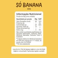Natuzinho - Kit com 6 Papinhas Orgânicas Sabor Banana | Sem Açúcar, Aditivos ou Conservantes | Ideal para Introdução Alimentar - imagem 3