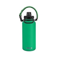 Garrafa Térmica 1000ml Aço Inox - Isolamento Quente e Frio com Alça (Verde Escuro) - imagem 5