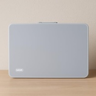 Mesa Dobrável Portátil em Alumínio com Tampo MDF 80x60cm - Conversível em Maleta - imagem 3