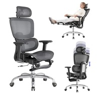 Cadeira Ergonômica de Escritório com Ajuste 3D, Encosto e Apoio Lombar Adaptativo, Malha Respirável - imagem 2