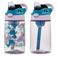 Contigo Garrafa Infantil com Canudo Automático 400ml - Design Dinos, Segura e Prática para Crianças a Partir de 3 Anos - imagem 5
