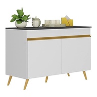 Balcão de Cozinha com Pia 120 cm - 2 Portas Modernas Veneza Multimóveis - imagem 2