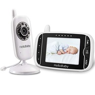 HelloBaby Monitor de Vídeo para Bebê com Visão Noturna, Zoom e Conversação Bidirecional - imagem 2