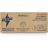 Nescau Bebida Láctea 180ml caixa com 27 unidades - imagem 5