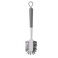 Escova de Limpeza Multiuso Bege - Flow com Cerdas Macias e Raspador Integrado - imagem 2