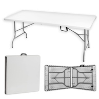 Mesa Dobrável Portátil BODEN 1,80m com Alça - Ideal para Eventos, Camping e Ambientes Internos e Externos - imagem 1