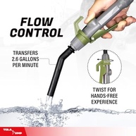 TERA PUMP TRCDM 2ª Geração: Bomba Portátil de Combustível com Controle de Fluxo e Tubo Ajustável - imagem 4