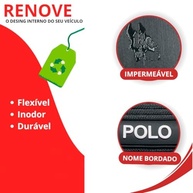 Tapete Borracha Polo 2018-2026: Proteção Sob Medida com Base Antiderrapante e Logo Bordado - imagem 4