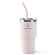 Copo Térmico de Aço Inoxidável 591ml com Canudo - Isolamento a Vácuo Duplo, Prova de Vazamento, Ideal para Viagem e Dia a Dia - imagem 1
