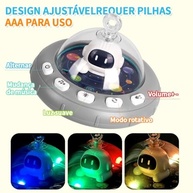 Móbile Interativo Ocean Space para Carrinho de Bebê com Música e Luzes - Diversão Garantida! - imagem 5