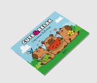 Cute & Relax: Livro de Colorir com Capivaras Fofinhas para Relaxar e Criar - imagem 4
