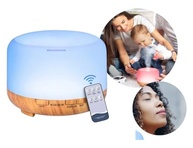 Difusor de Aroma Ultrassônico com Luzes Coloridas 700ml - Umidificador Silencioso com Controle Remoto - imagem 3