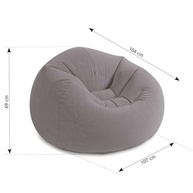 Poltrona Beanless Intex - Conforto Moderno com Estilo Veludado - imagem 3