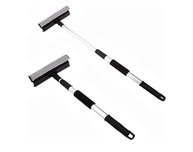 Rodo Janela Profissional com Cabo Extensível - Limpador de Vidros com Cabeça Articulada e Lâmina de Borracha - imagem 3