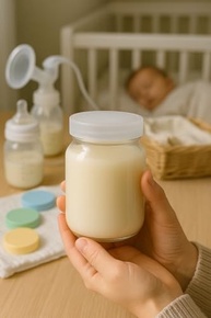 Kit 5 Potes de Vidro 267ml com Tampa BPA Free - Ideal para Leite Materno e Papinhas - imagem 3