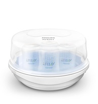 Esterilizador de Microondas Philips Avent Azul/Branco - Estérilize com Segurança e Praticidade - imagem 1
