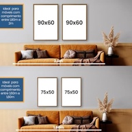 Quadro Decorativo Sagrada Família - 60x90cm em Madeira com Vidro - Design Religioso Inspirador - imagem 5
