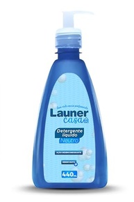 Launer Casa Detergente Lava Louças Neutro Concentrado 440ml - Limpeza Profunda com Brilho Duradouro - imagem 1