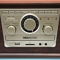 Vitrola Toca Discos Vintage Obaretrô Original Obabox: Reviva a Magia do Vinil com Estilo! - imagem 4