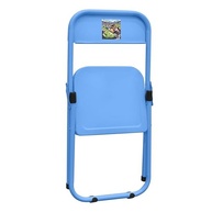 Conjunto Mesa Infantil com 2 Cadeiras Dobráveis Açomix Azul - Estrutura Metálica Resistente - imagem 3