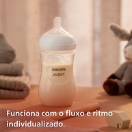 Philips Avent Kit Mamadeira Pétala 3.0 Duplo 260ml com Tetinas Médias - SCY903/02 - imagem 3