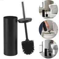 Escova Sanitária Matte com Cabo em Aço Inox – Base Preta com Tampa, 36 cm - imagem 5