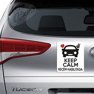 Ímã 'Keep Calm' para Recém-Habilitados: Celebre Sua Conquista com Estilo! - imagem 1
