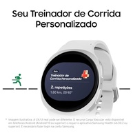 Samsung Galaxy Watch8 Smartwatch 44mm BT Grafite: Seu Aliado Inteligente com Galaxy AI - imagem 5